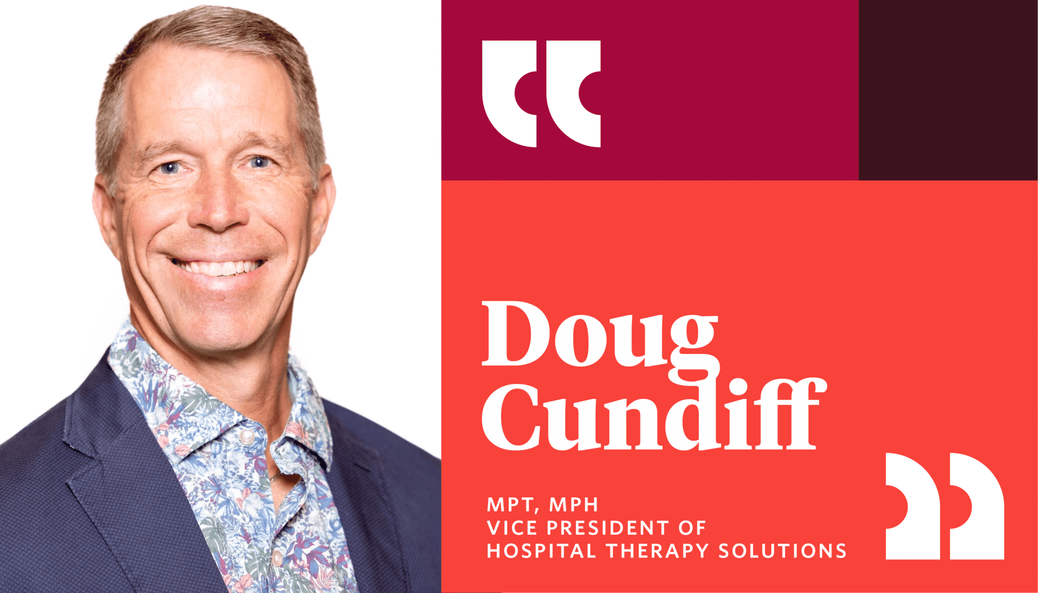 Net Health's VP ReDoc 360 professional services, Doug Cundiff, talks promoting physical therapy patient engagement,