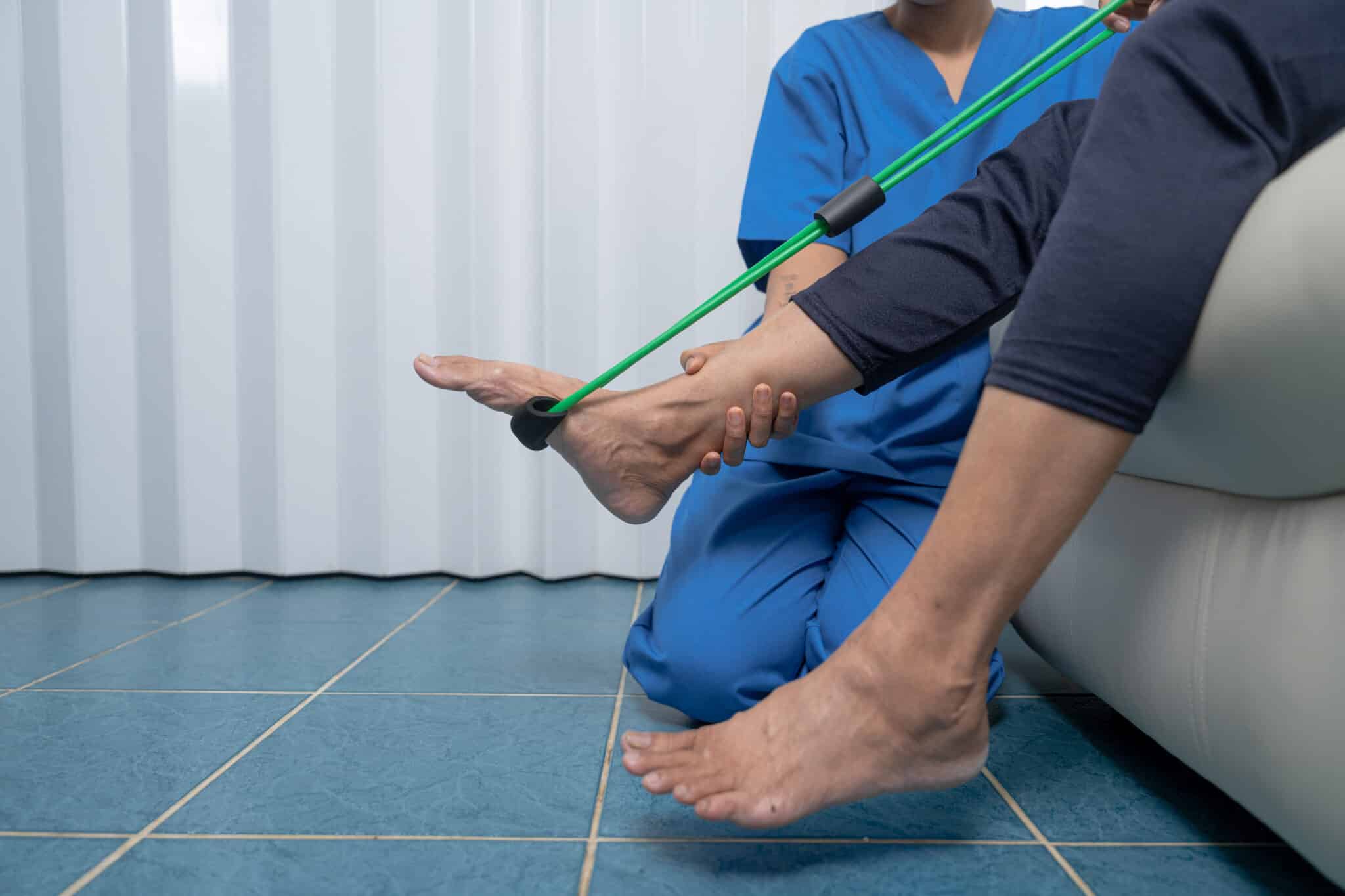 patient receives physical therapy for weakness icd-10 condition